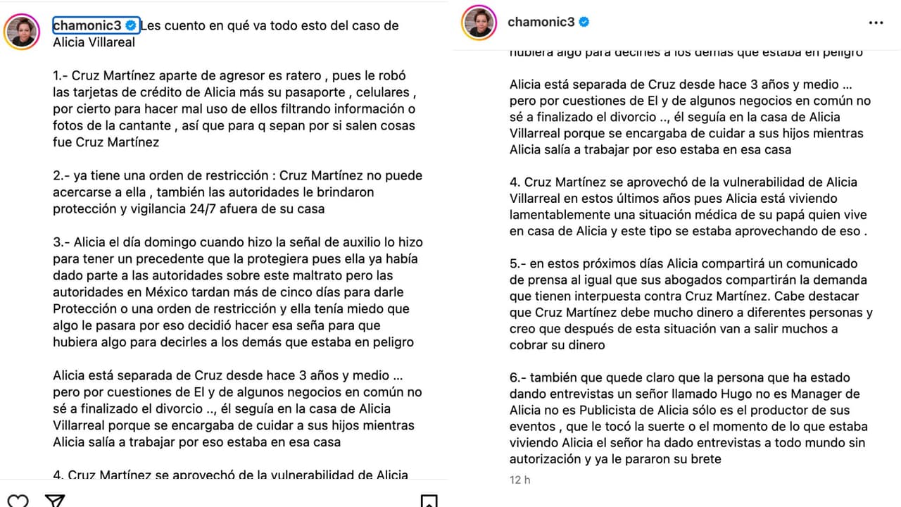 Acusan de supuesto robo a Cruz Martínez.