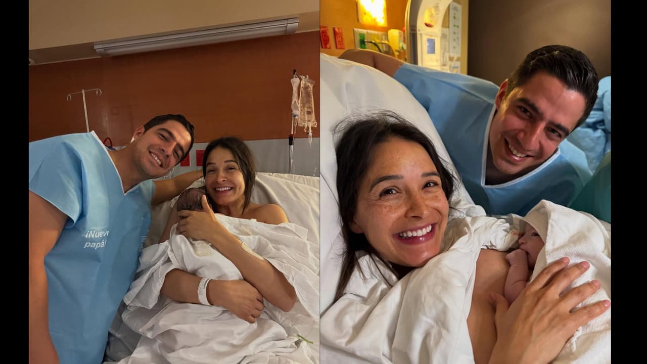 Gina Holguín y Andrés Vaca anuncian el nacimiento de su hija Julia