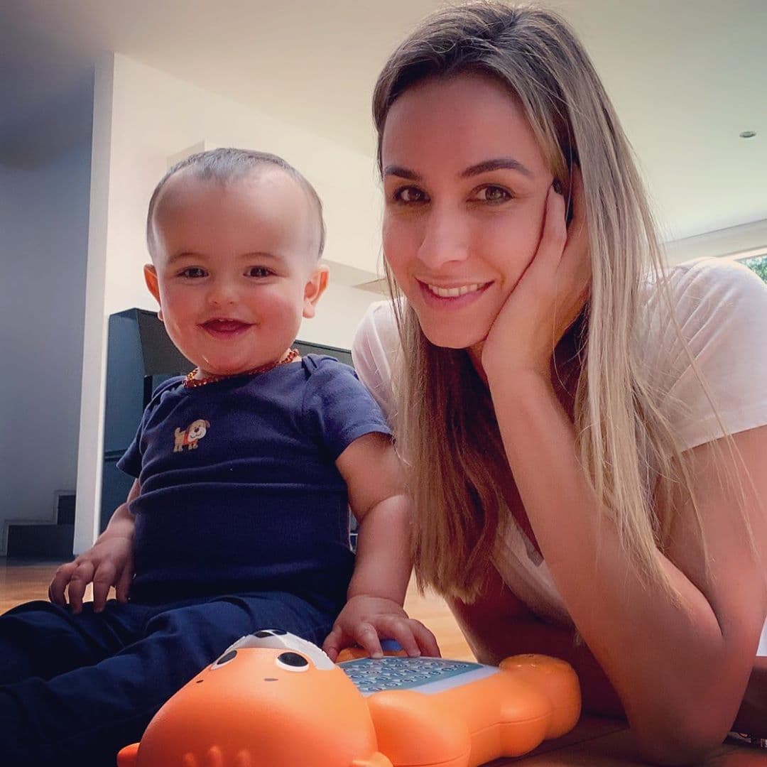 Odalys Ramírez presume que su hijo da sus primeros pasos mientras ella está en cuarentena por coronavirus
