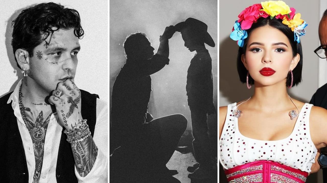 Antes de Cazzu, Nodal 'reveló' frente a Ángela Aguilar que tenía un hijo de dos años: resurge video