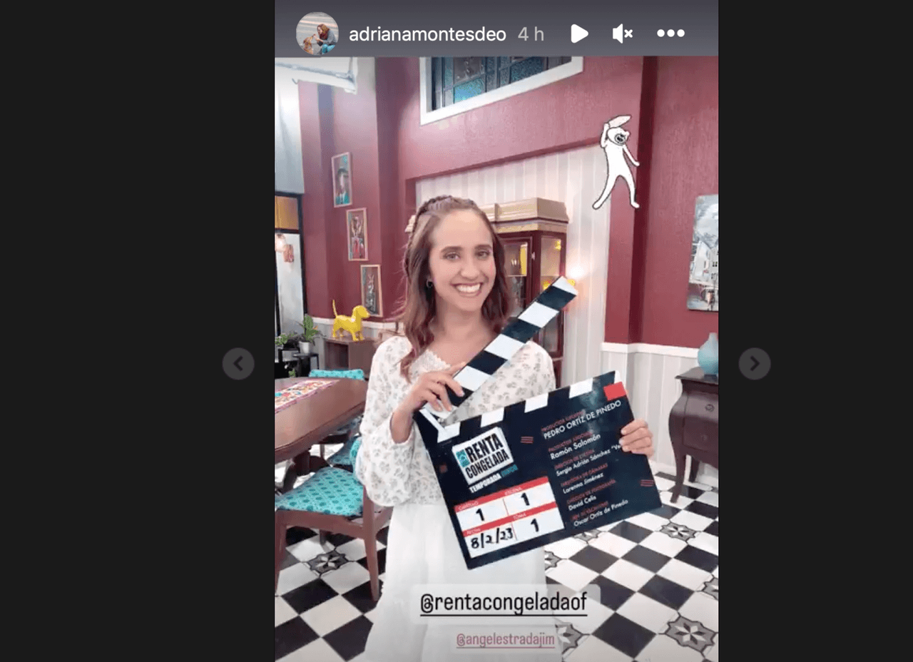 Adriana Montes de Oca en Renta congelada