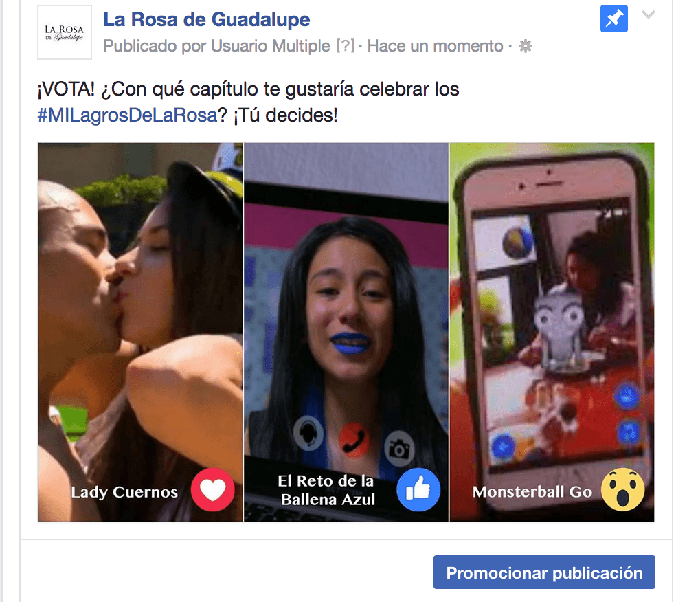 ¡Vota por tu capítulo favorito y revívelo en Facebook!
