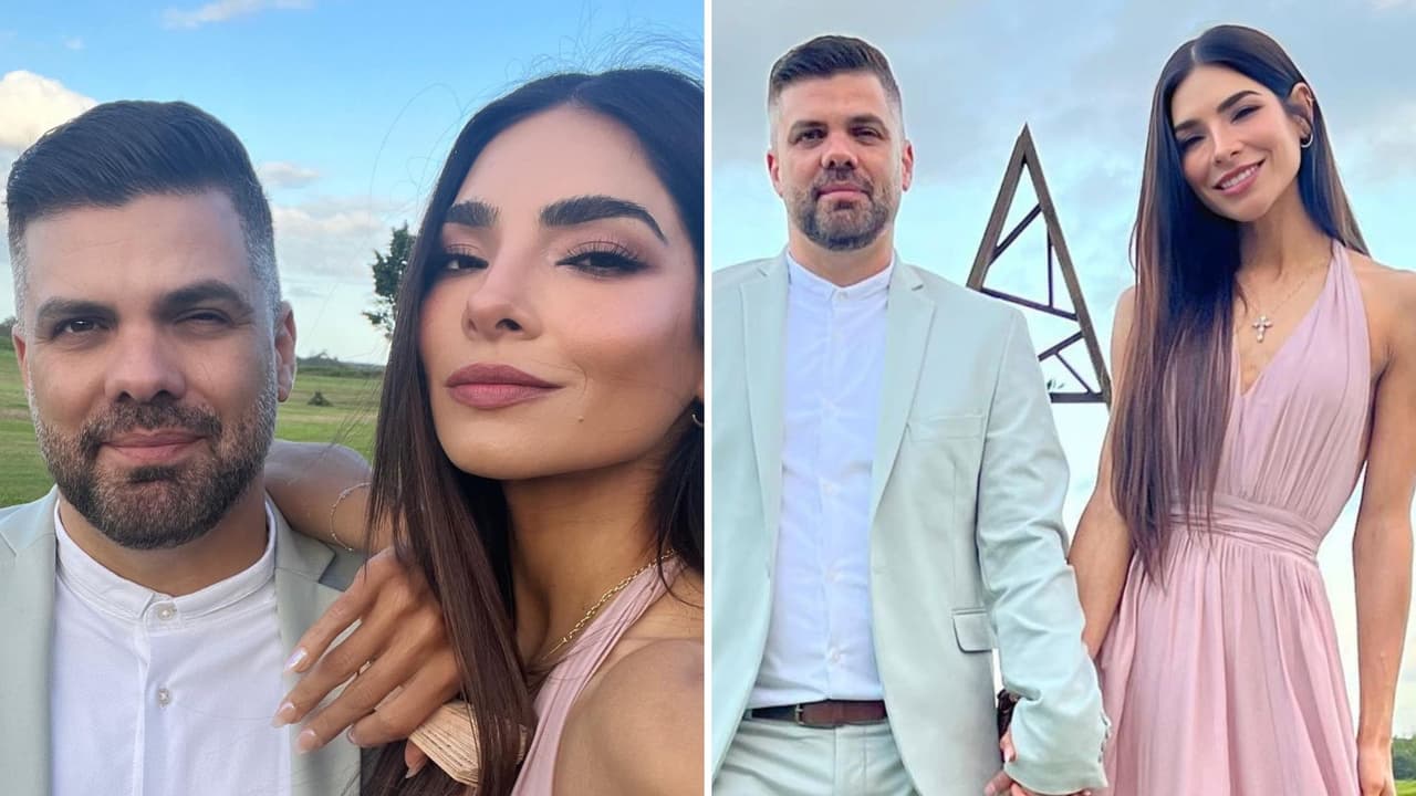 Con mariachi y un gran ramo, esposo de Alejandra Espinoza celebra su aniversario de bodas
