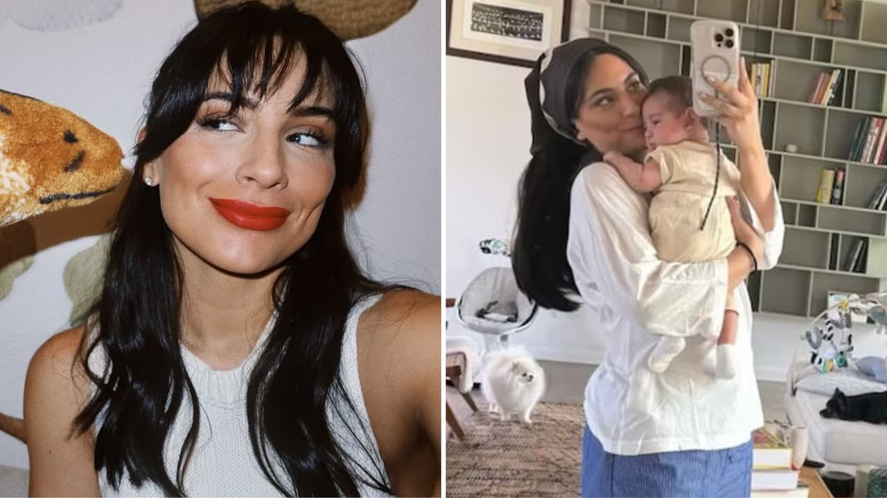 Ana Brenda Contreras presume tierna imagen junto a su hija Aria desde el acuario