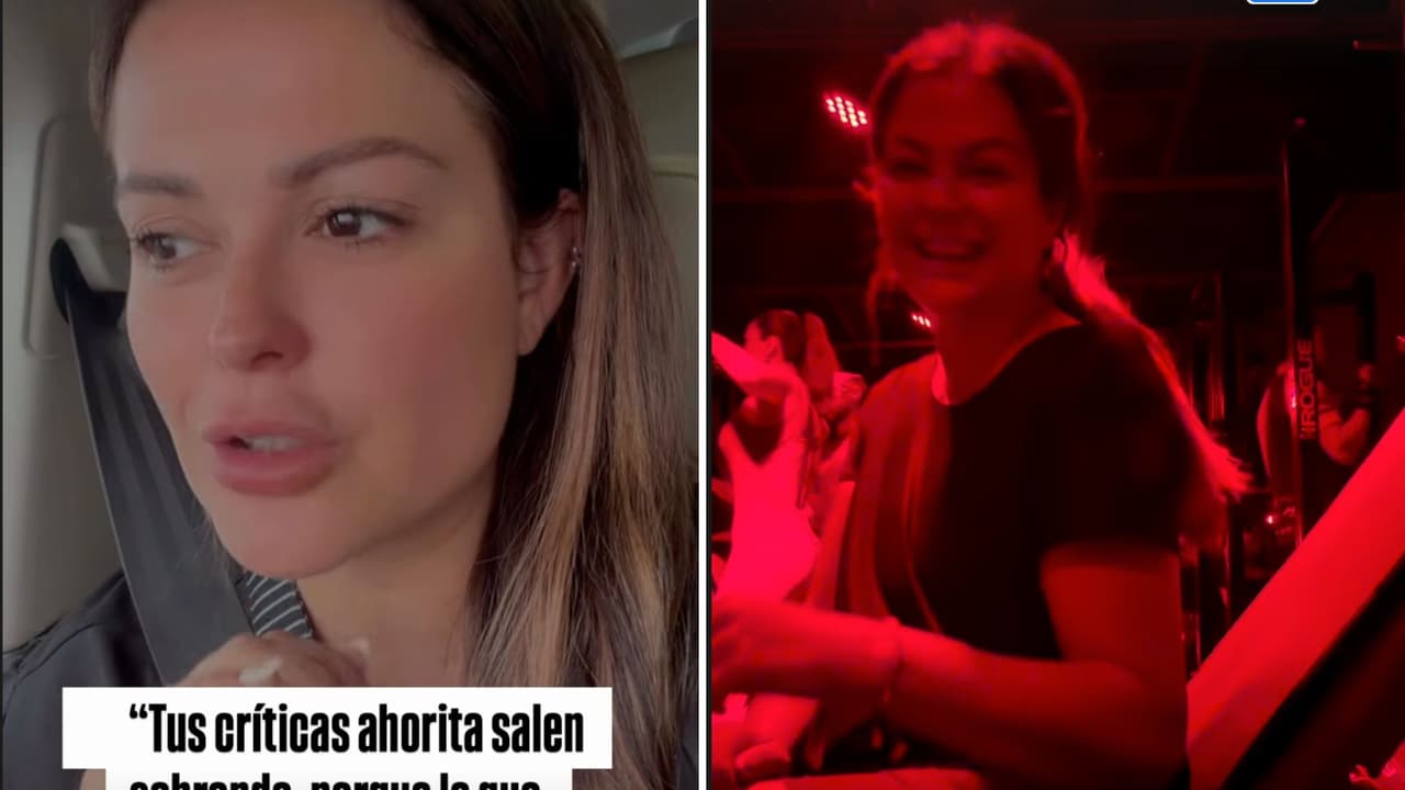 Mariana Echeverría presume cambios físicos y responde a críticas.