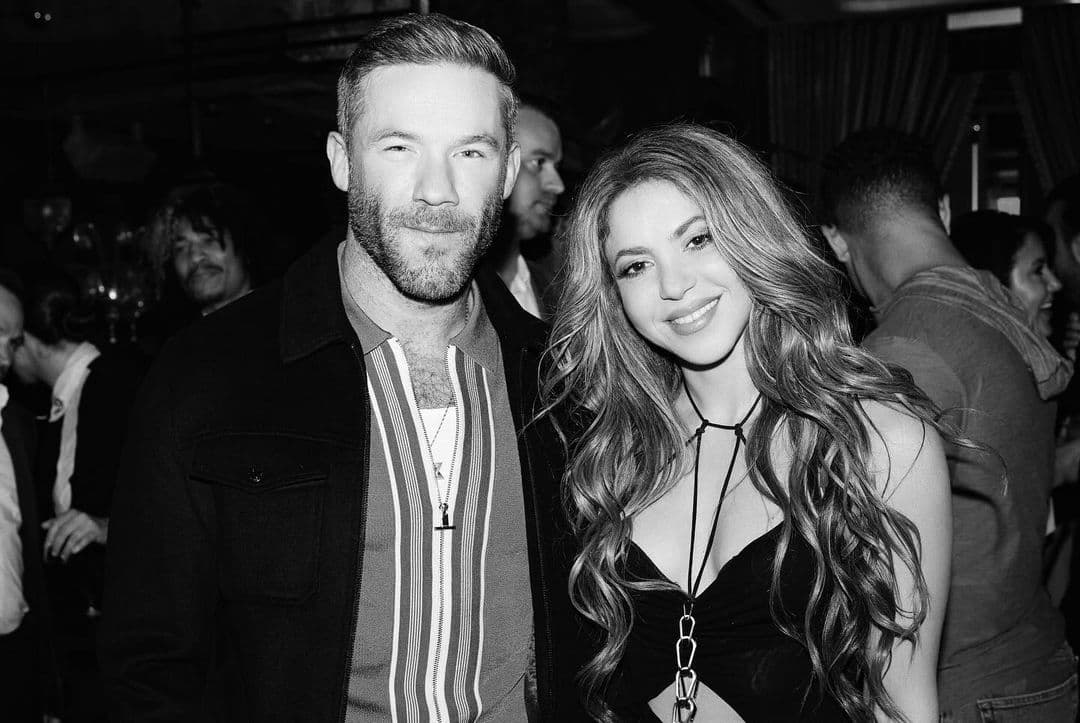 Shakira y Julian Edelman