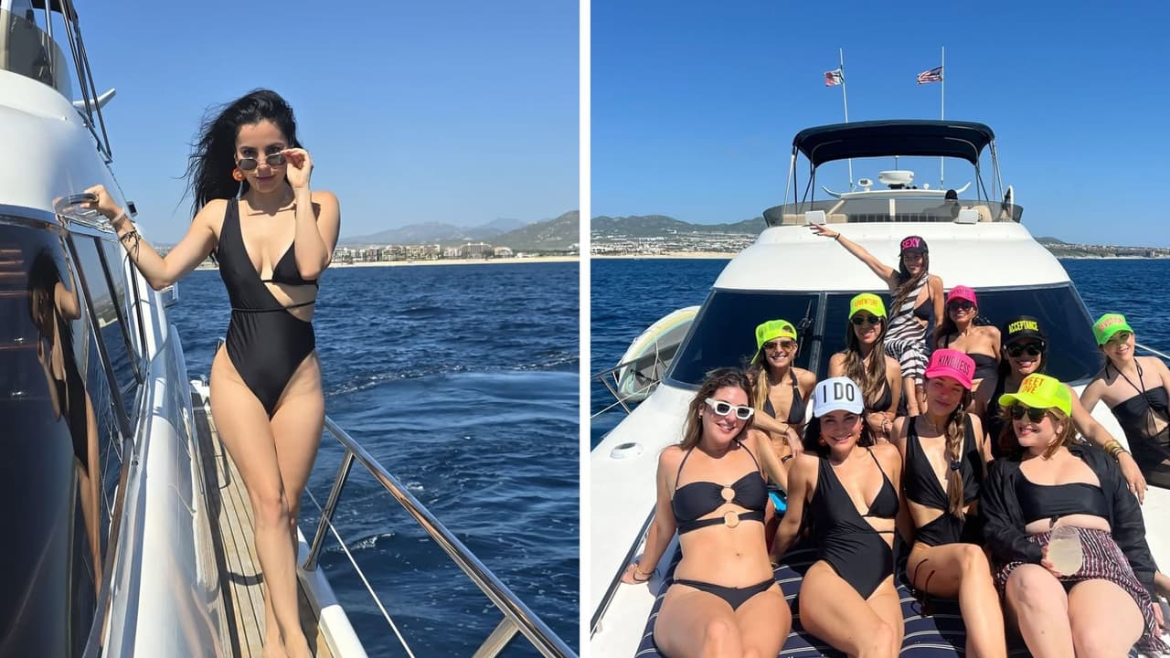 Martha Higareda presume su primera despedida de soltera en Los Cabos