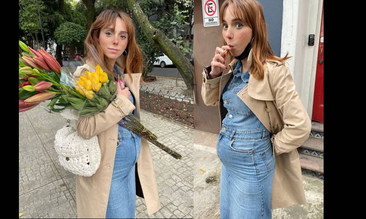 Natalia Téllez mostró cómo su pancita de embarazo ha crecido en cuestión de días
