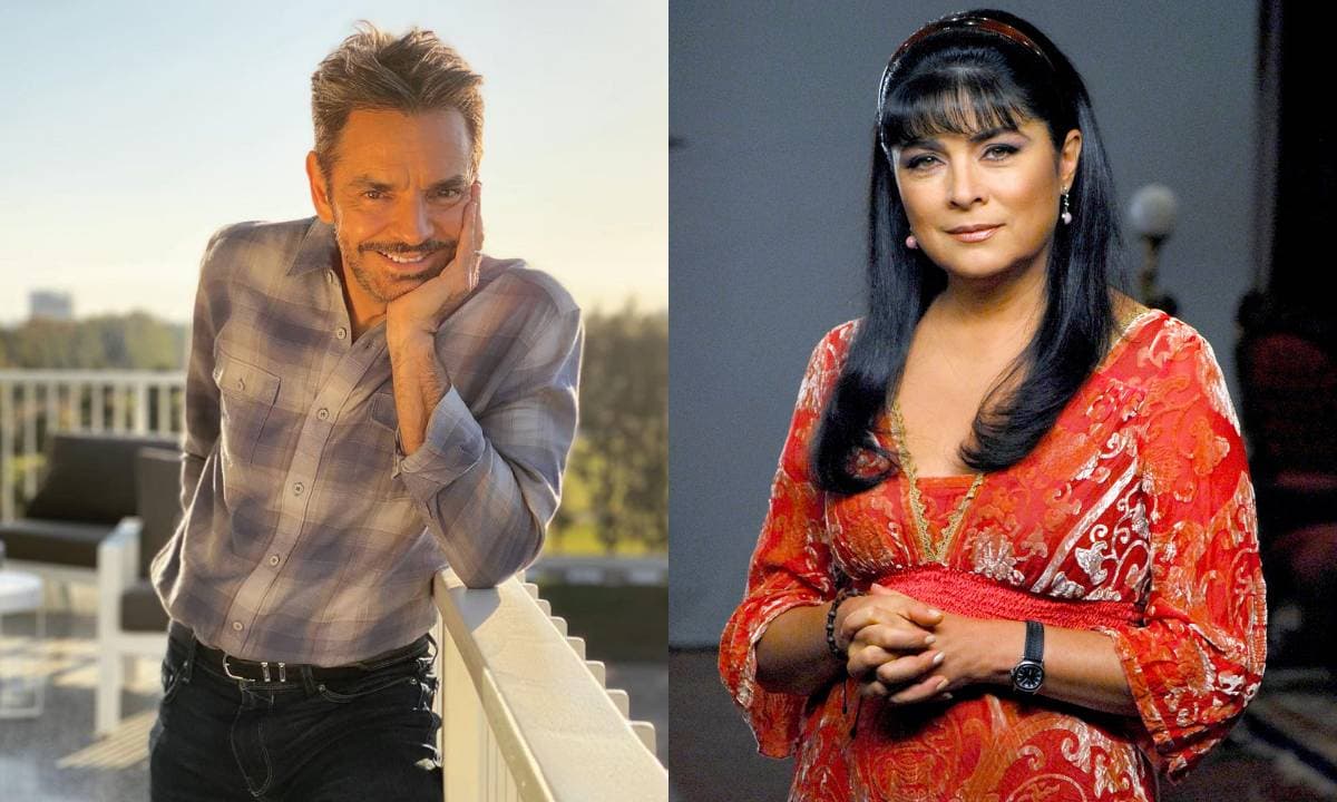 Eugenio Derbez publica foto inédita del pasado y lo confunden con hijo de Victoria Ruffo