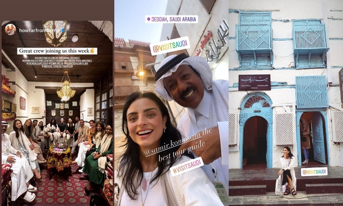 La pareja compartió varias fotografías y videos en sus perfiles