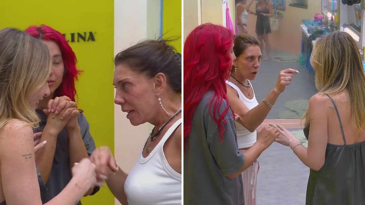 Cynthia confronta a Gema y, en el baño, advierte a Karina una traición: la actriz le cuenta a Flor y pide ayuda
