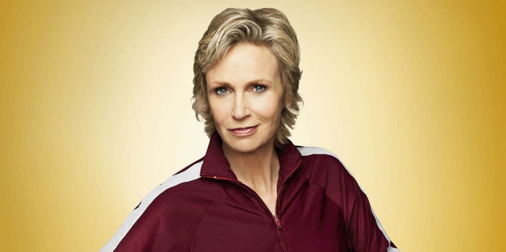 5. Jane Lynch: La entrenadora más divertida de la televisión se casó con su novia en 2010.