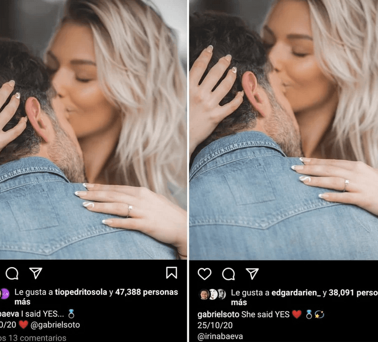 Gabriel Soto e Irina Baeva: así ha sido su historia de amor