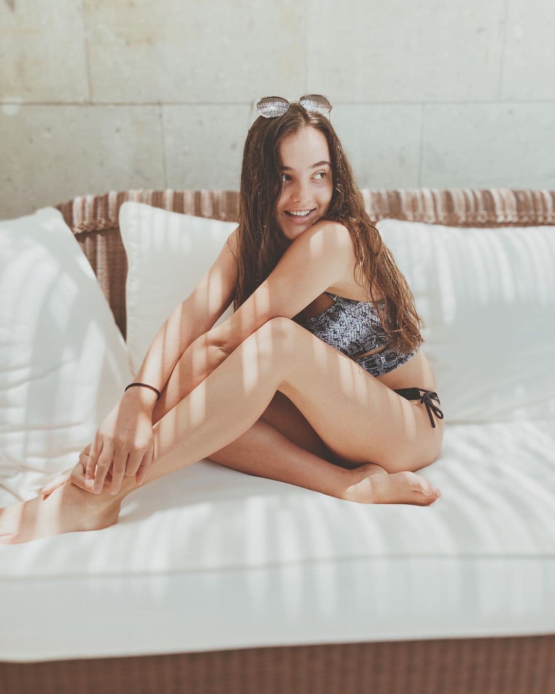 A través de varias historias de su cuenta, María, quien el pasado 15 de mayo cumplió 18 años, presumió el viaje que está haciendo toda la familia a las playas de Los Cabos.