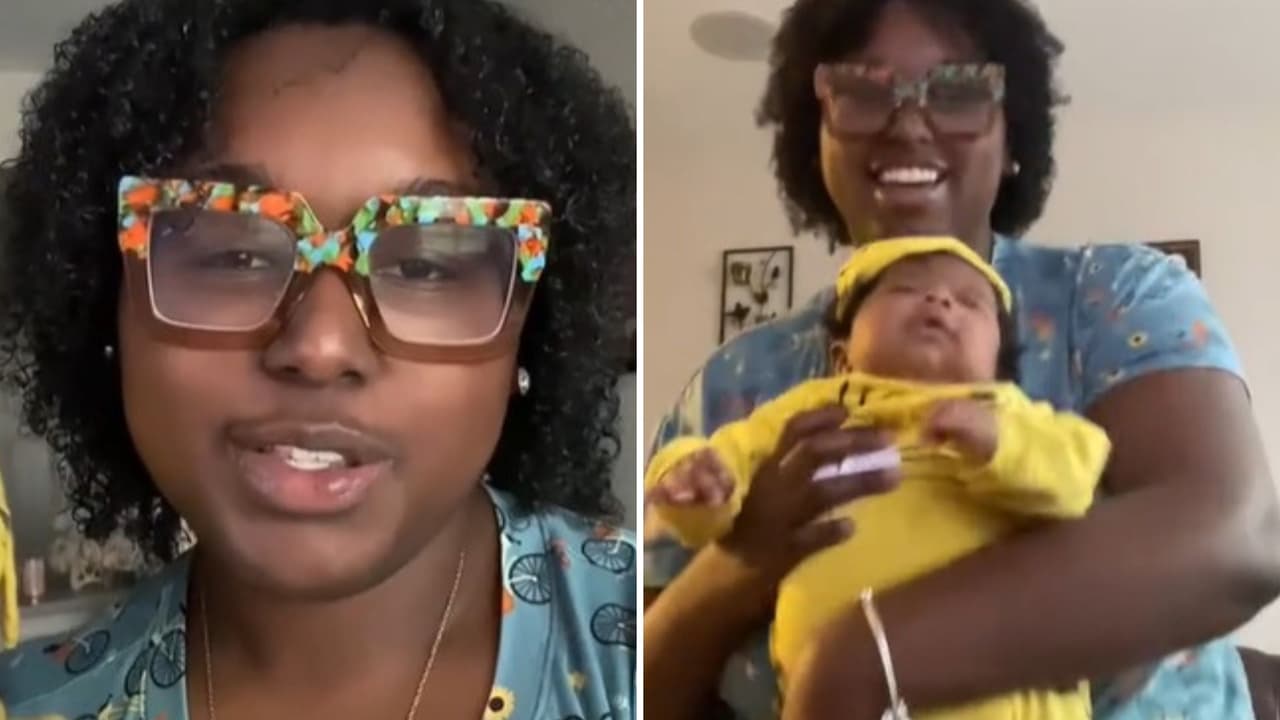 Bebé deja de llorar cuando su mamá le pone 'La bomba': "tiene sangre latina"