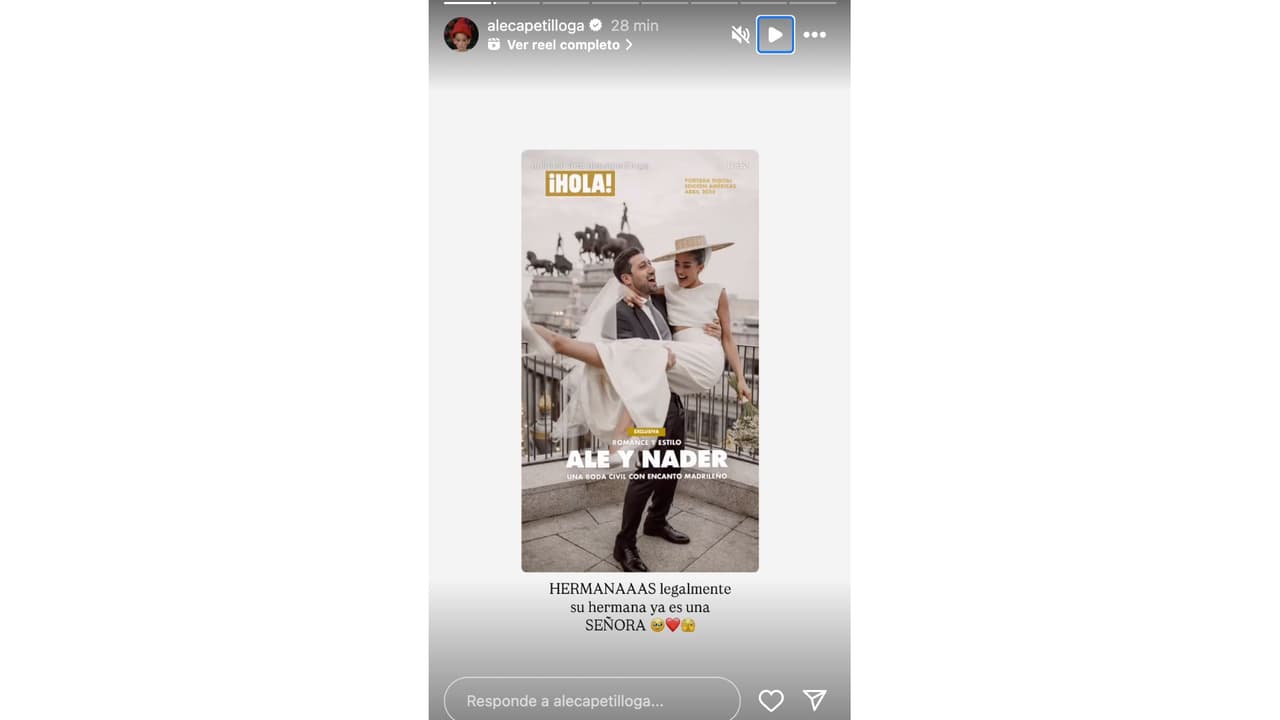 Alejandra Capetillo Gaytán se casa con Nader Shouer.