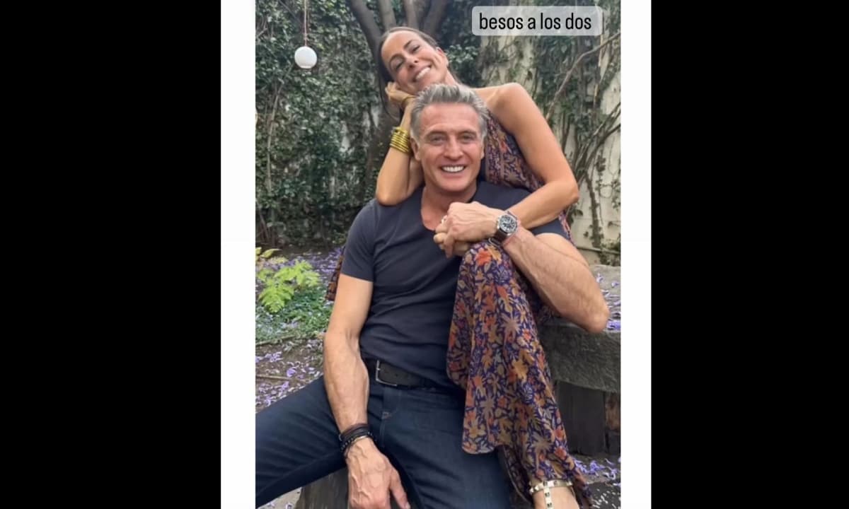 El actor compartió la foto en su cuenta de Instagram