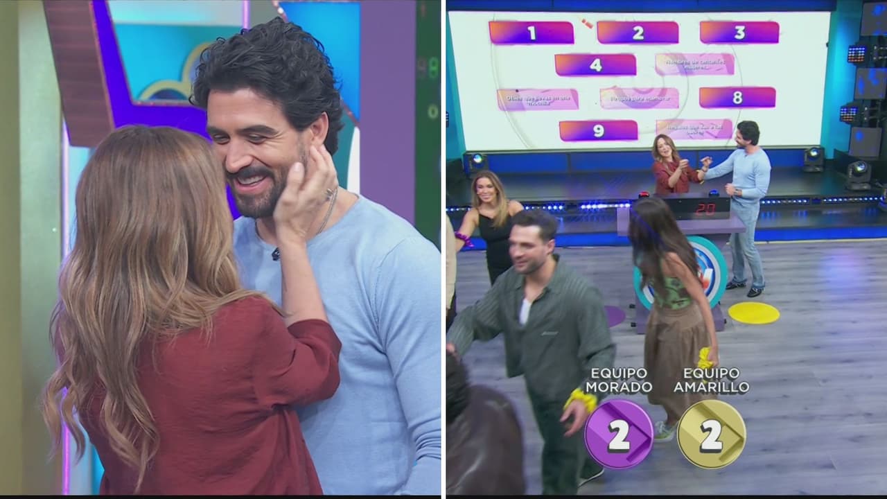 Andrea Legarreta deja en shock con inesperado comentario a su novio en vivo: conductores los dejan solos y esto hacen