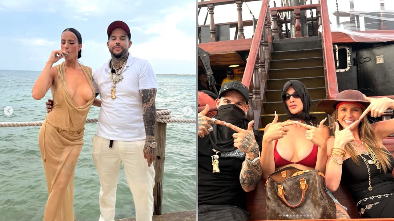 Gala Montes posa junto a Emiliano Aguilar en redes sociales