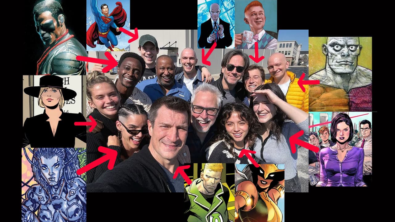 Personajes del nuevo elenco de Superman