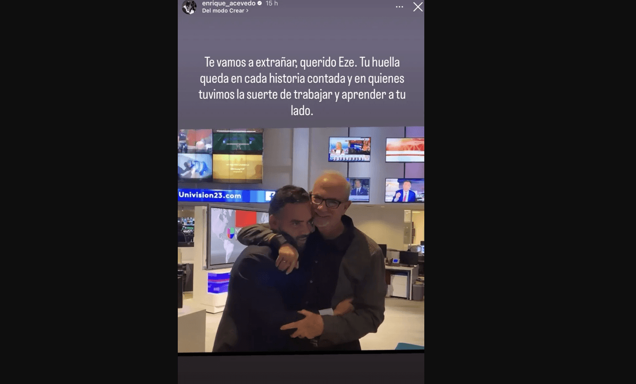 Muere querido conductor de noticias: Enrique Acevedo anuncia con voz entrecortada el fallecimiento