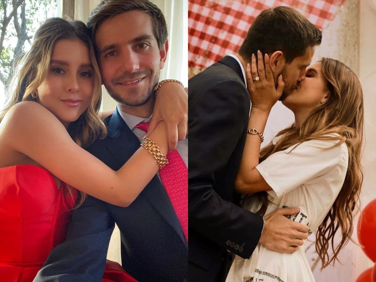 Paulina Goto muestra imágenes inéditas de su compromiso