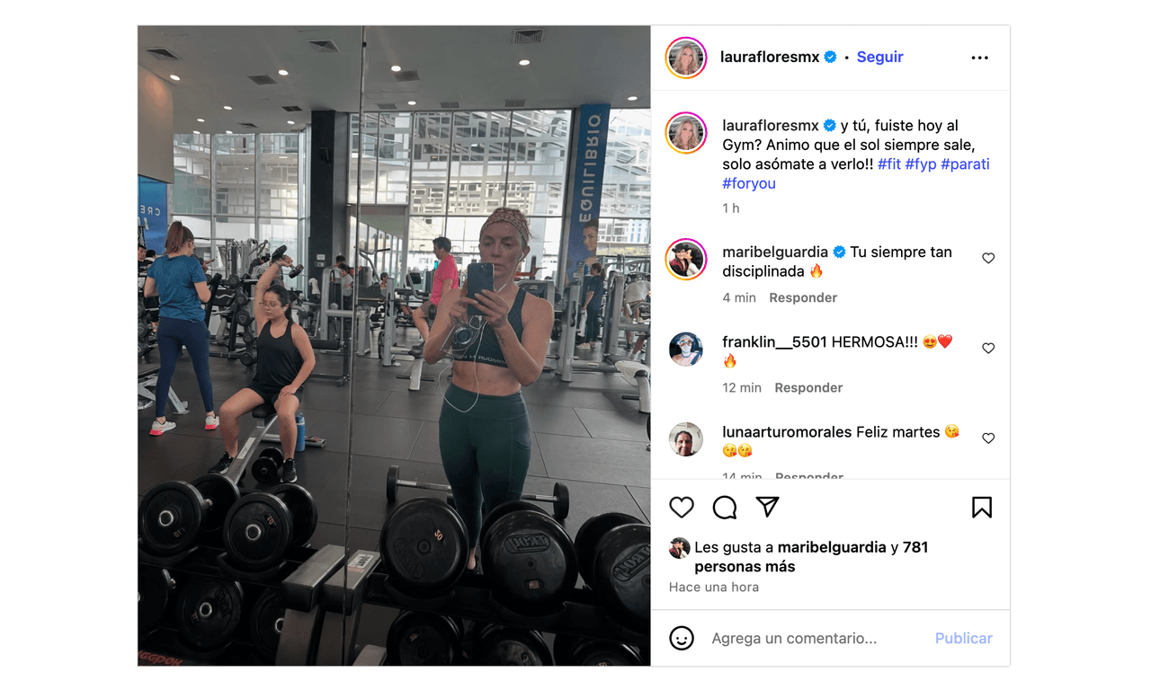 Laura Flores reaparece tras truene con Lalo Salazar: así luce