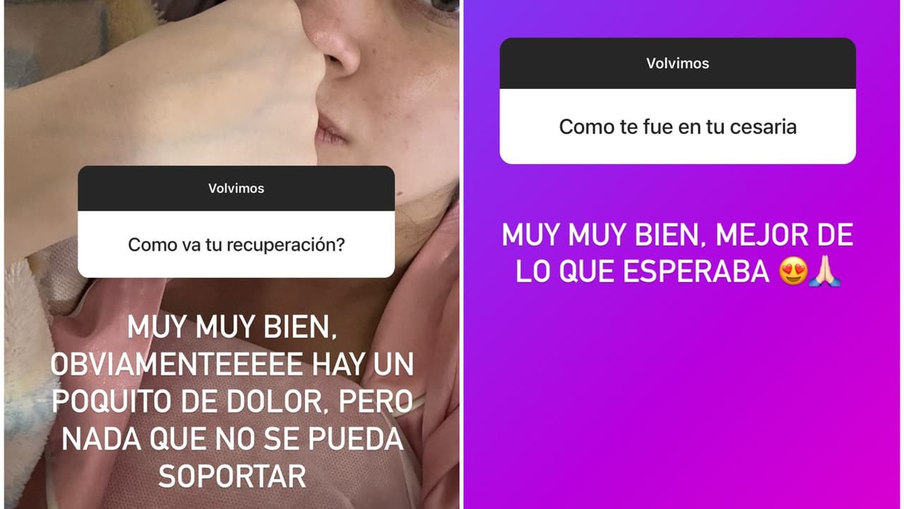 Novia de José Eduardo Derbez comparte cómo le fue en su cesárea