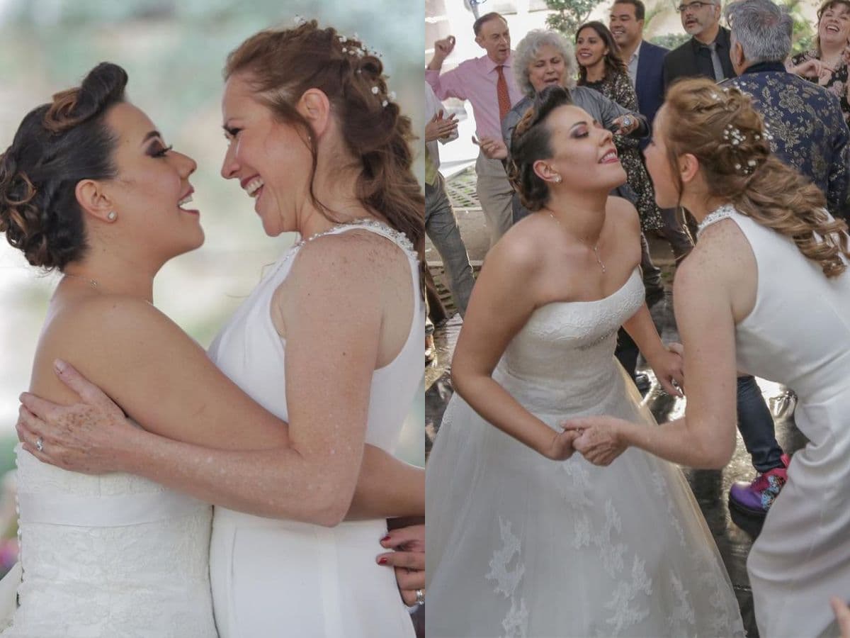 Así fue la boda de Laura Luz y MaryChelo García.