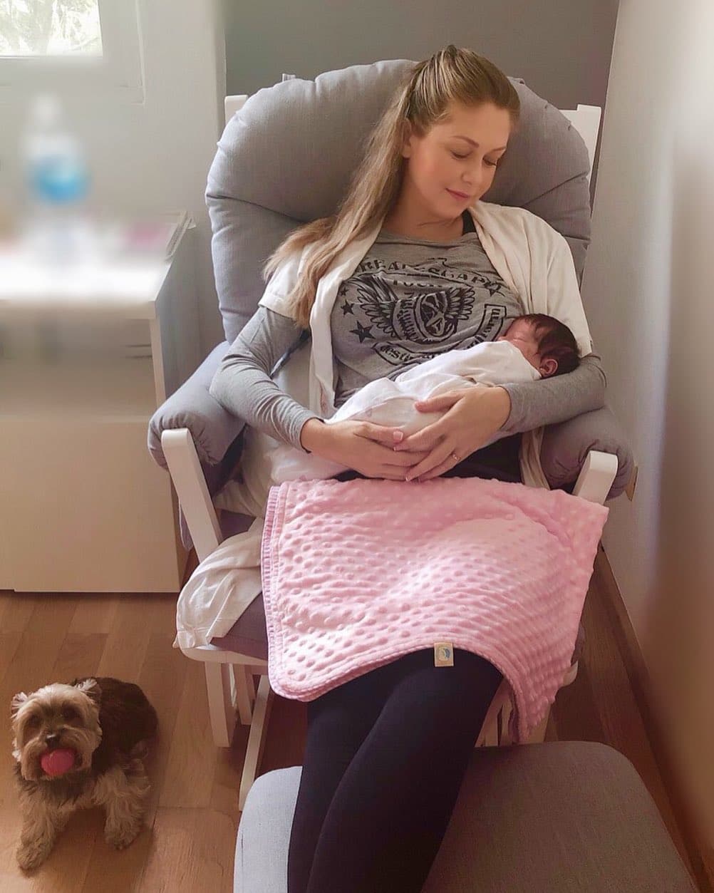 Ingrid Martz disfruta la maternidad: ‘soñé con tener a mi bebé en mis brazos'