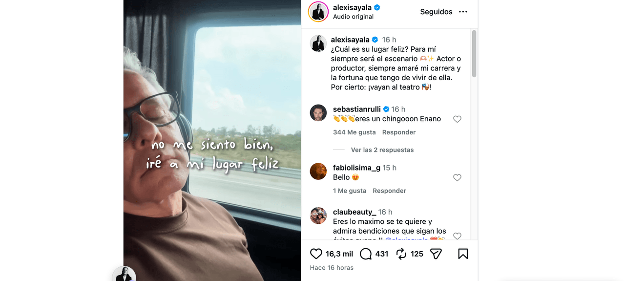 Alexis Ayala deja en shock al publicar inesperado video tras divorcio de Cinthia Aparicio y, tajante, afirma: “No me siento bien”