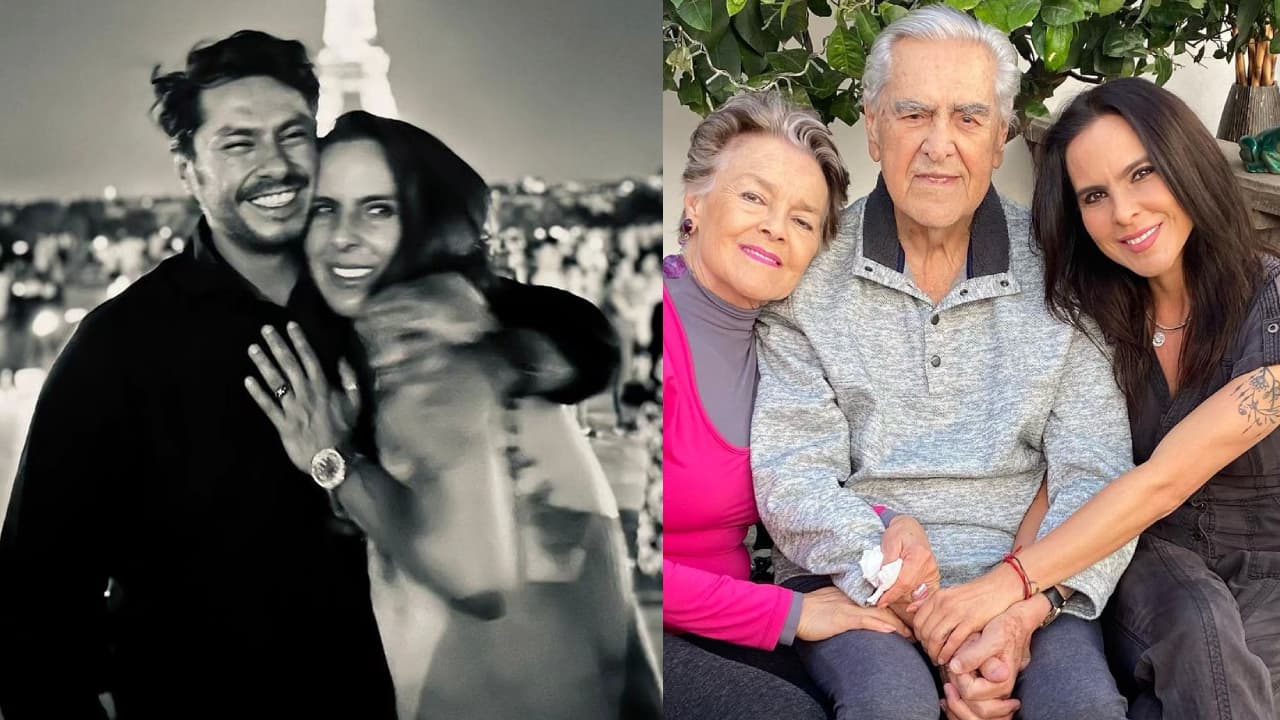 Kate del Castillo sorprende al decir esto de su novio y revela en qué tenía razón su papá