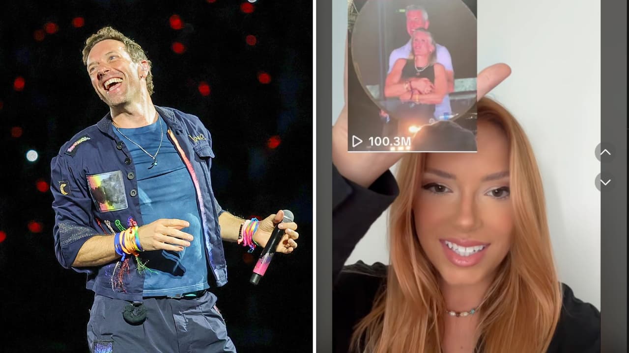 Tiktoker que grabó infidelidad en concierto de Coldplay revela cuánto dinero ha ganado