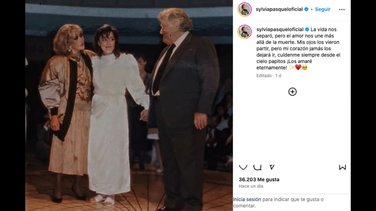 Sylvia Pasquel recordó a sus padres Silvia Pinal y Rafael Banquells