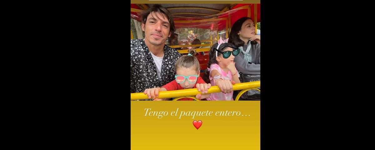 Lúa y Luka son los hijos de la actriz y Alberto Guerra