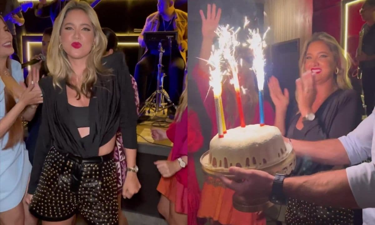 La modelo dejó ver detalles de su fiesta en Colombia