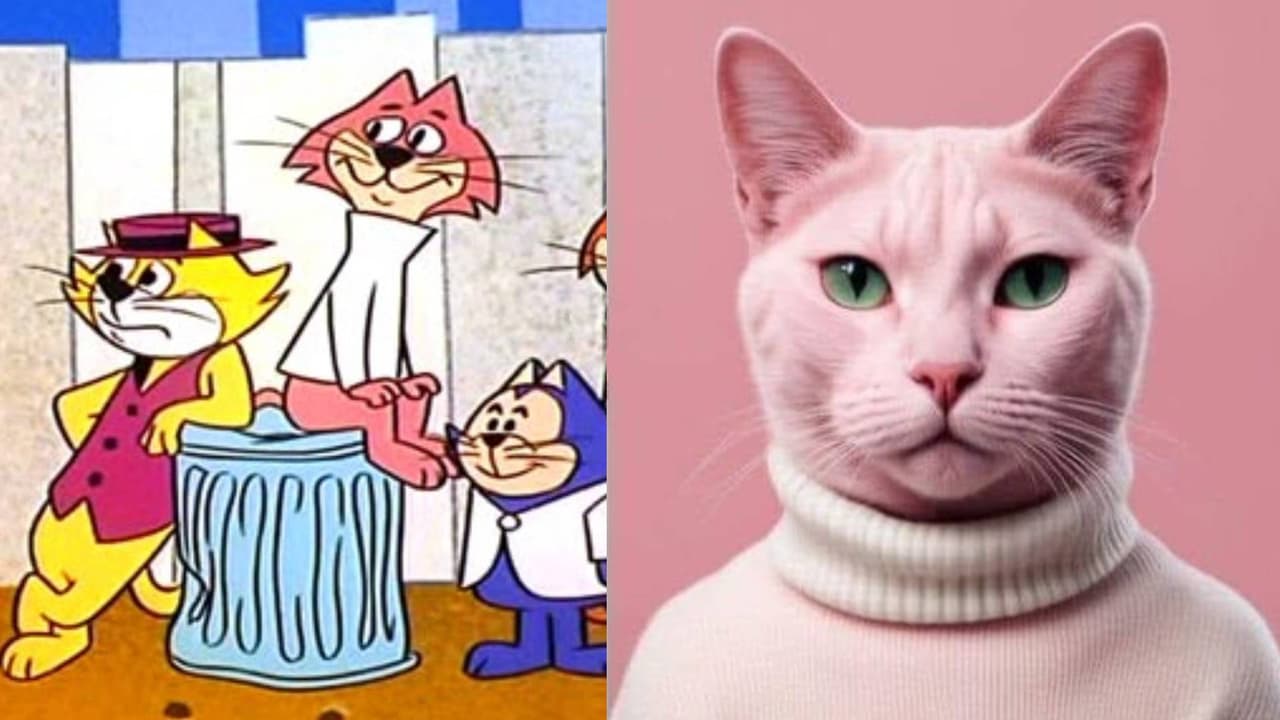 Inteligencia Artificial muestra cómo se verían ‘Don Gato y su Pandilla’ en la vida real