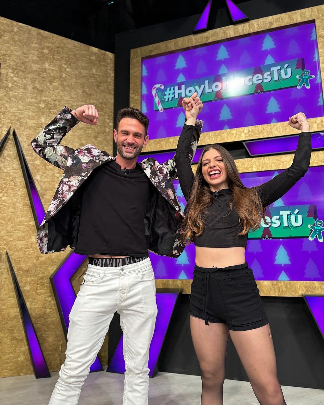 Daniela Parra y Rafa Nieves ganaron la quinta temporada de 'Las estrellas bailan en Hoy'.