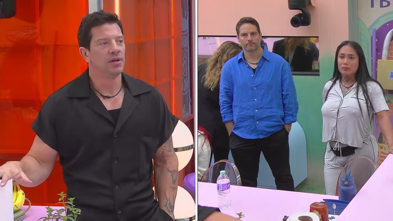 Karina estalla ante todos los habitantes, habla con Yahir sobre lo sucedido con la comida y él responde: "No les voy a estar rogando"