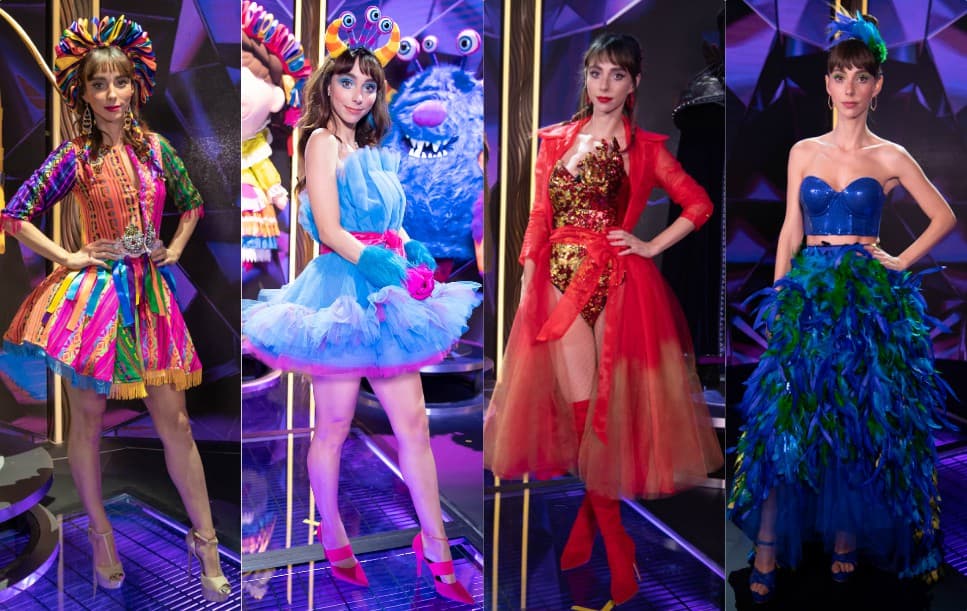 En la segunda temporada de ¿Quién es la Máscara? Natalia Téllez sorprendió con sus looks, los cuales fueron inspirados en algunos de los personajes más coloridos. A continuación, recordamos cada uno de sus vestuarios.
