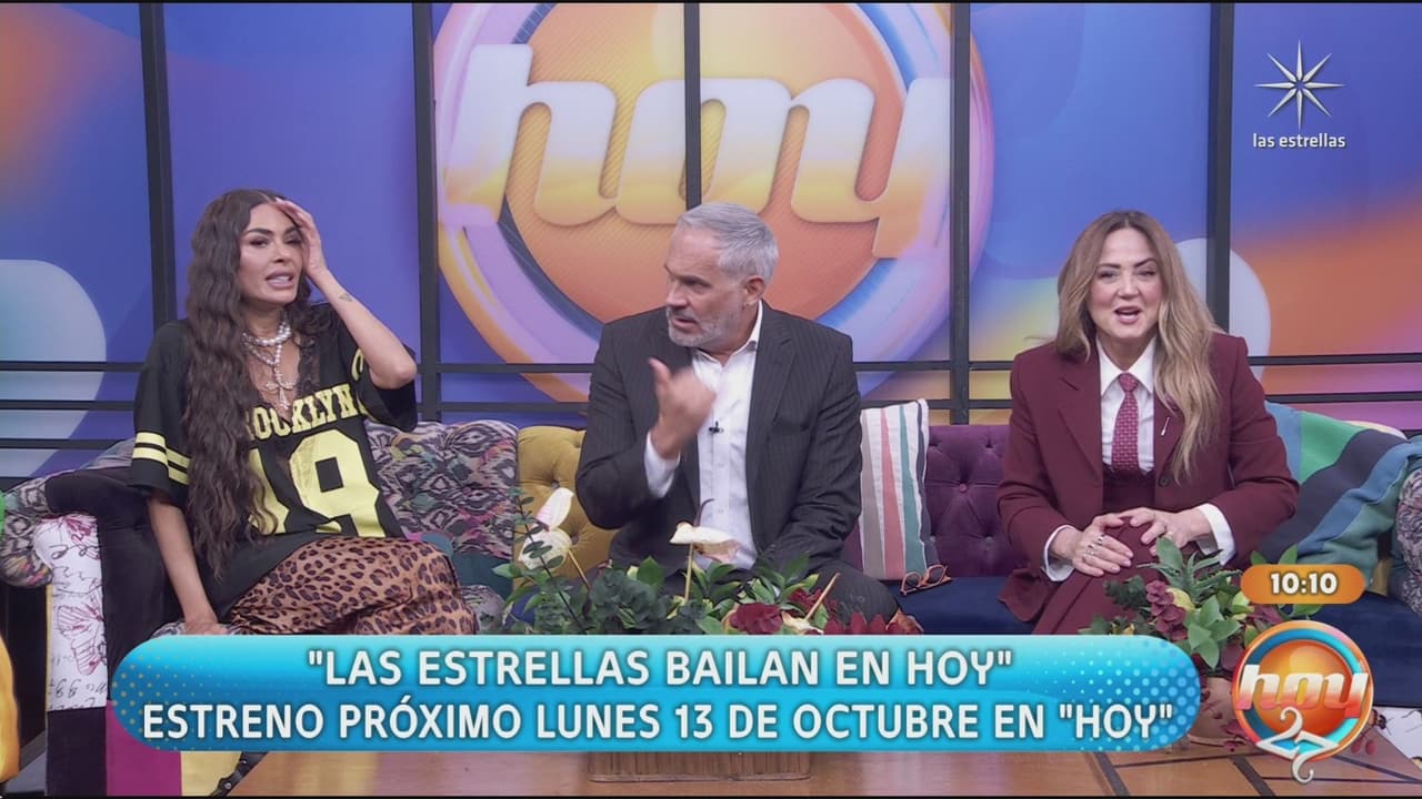 Galilea Montijo queda impactada al conocer a la nueva integrante de Las Estrellas bailan en Hoy