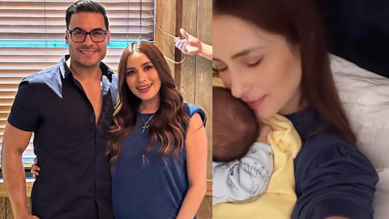 Cynthia Rodríguez conmueve al presumir al hijo de Carlos Rivera en nueva foto: así luce León