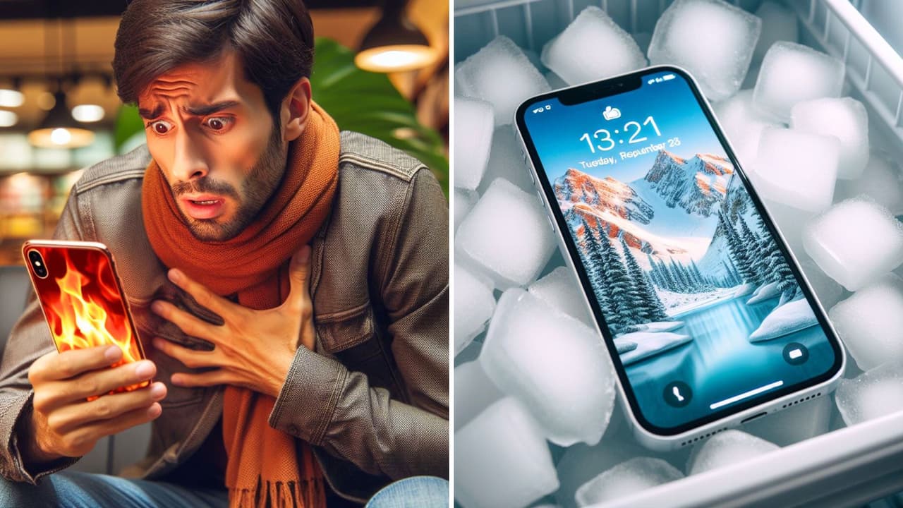 Hombre demuestra qué pasa si dejas tu iPhone en el congelador por 2 horas, su video se hace viral