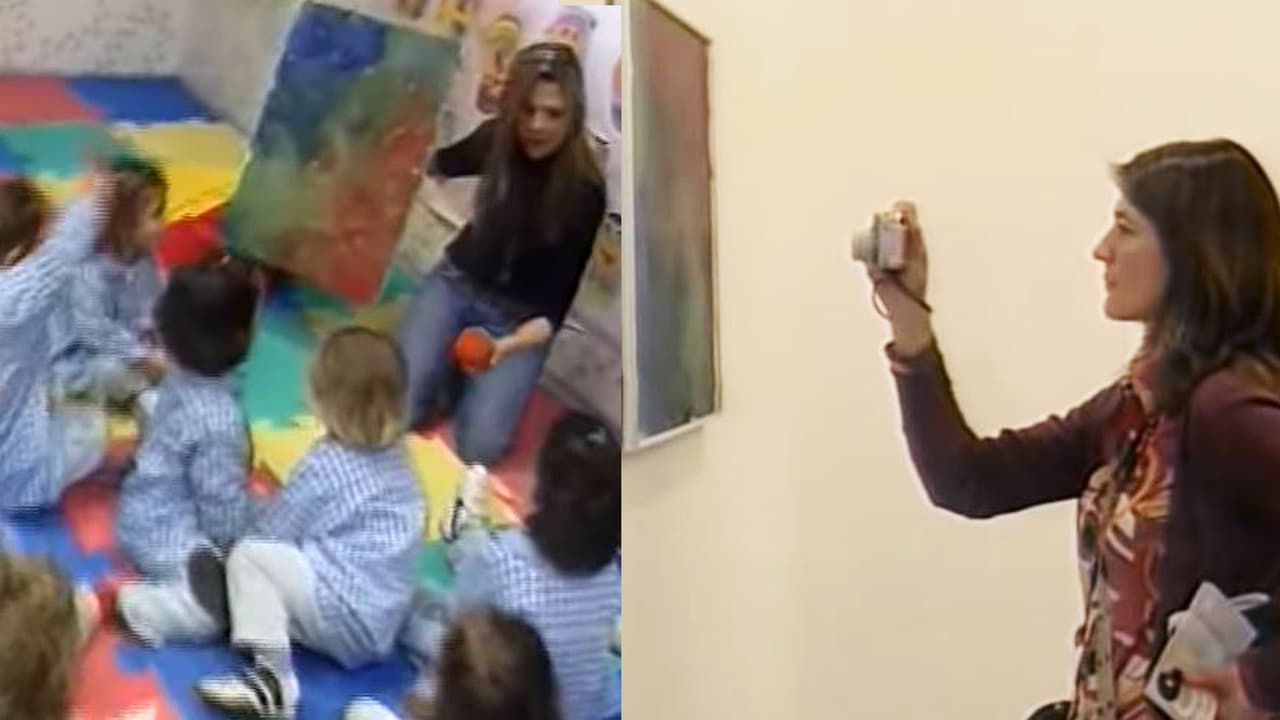 Cuadro pintado por niños se coló en una exposición de arte y todos creyeron que era una obra maestra
