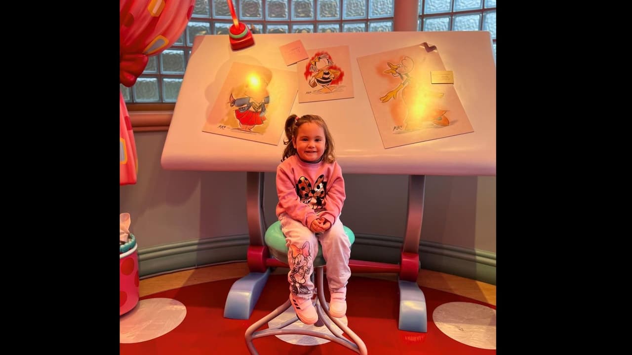 Amelia es la hija menor de Tania Rincón