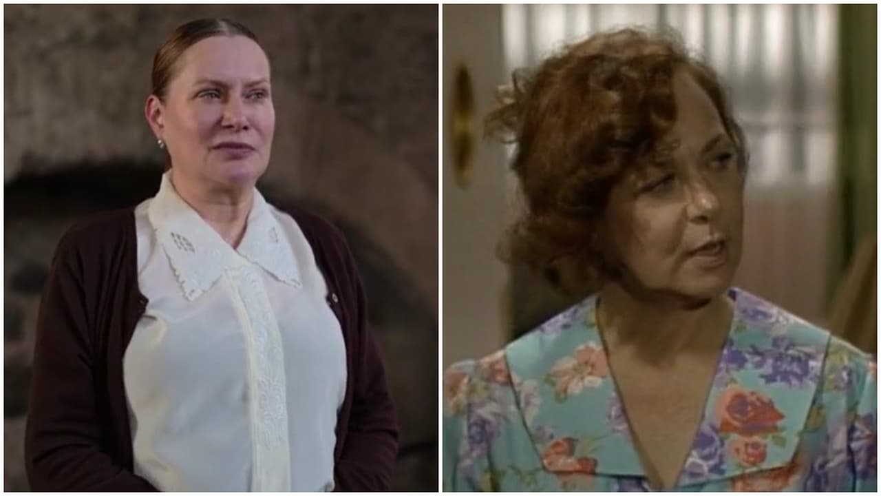 Monica Dion y Adriana Roel como la madre de Diana Salazar en El Extraño Retorno de Diana Salazar.
<br>