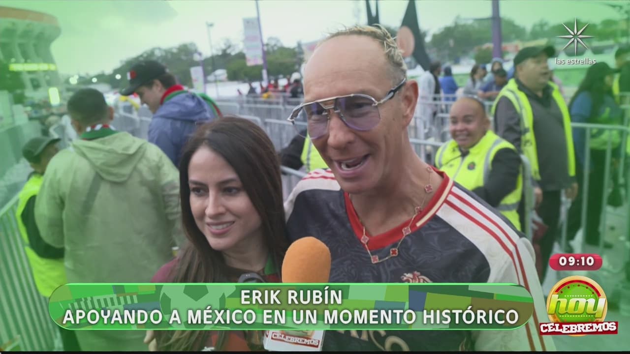 Erik Rubín apoya a México.