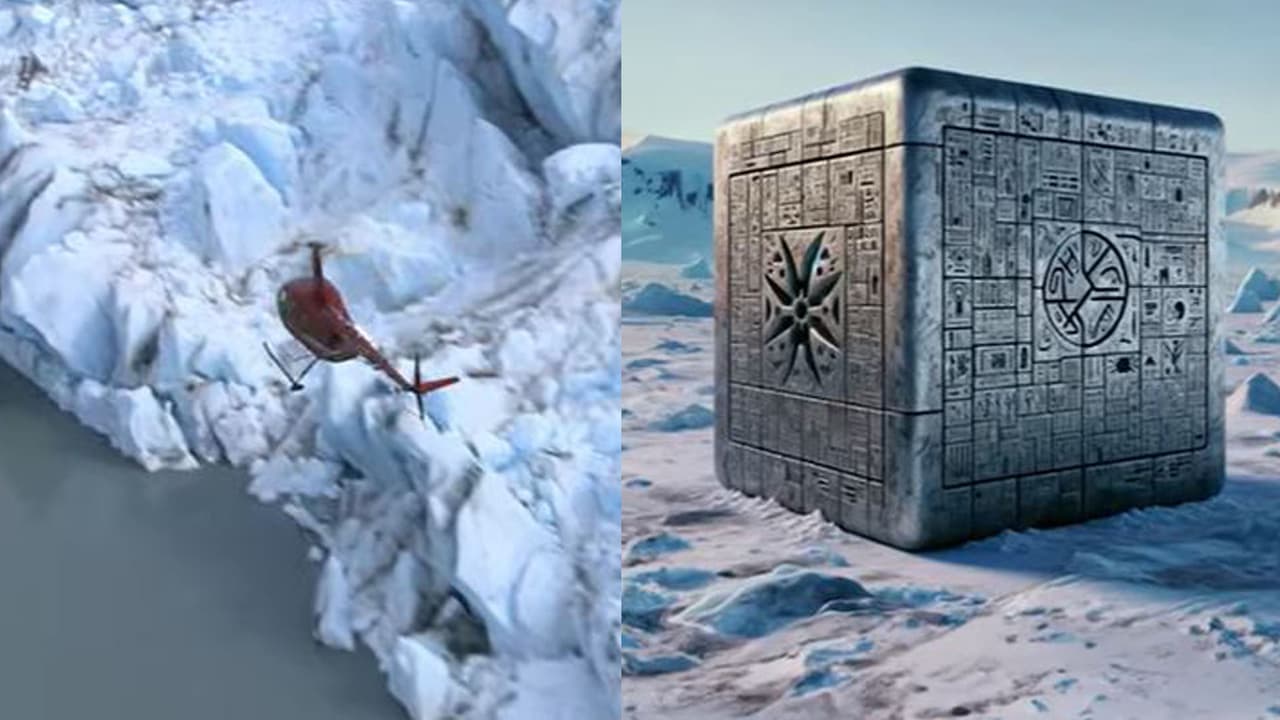 El cubo gigante de la Antártida: loca teoría afirma que ahí controlan la simulación en que vivimos