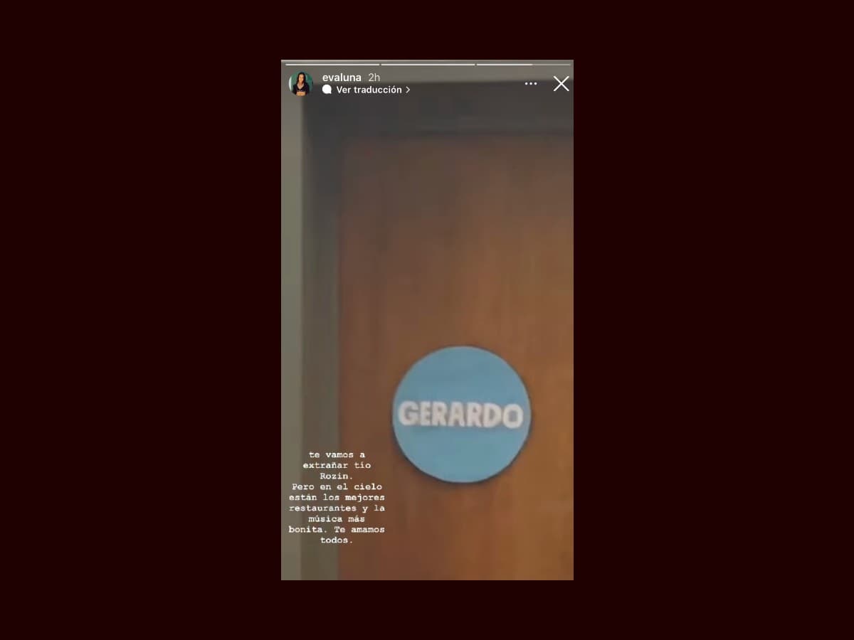 Así se despidió Evaluna de su ser querido.