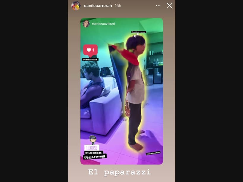 Michelle Renaud y Danilo Carrera: estas fotos comprobarían que se fueron juntos de vacaciones.